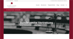 Desktop Screenshot of drschmitz.de